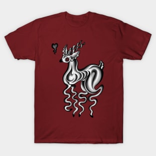 Wavy Stag T-Shirt